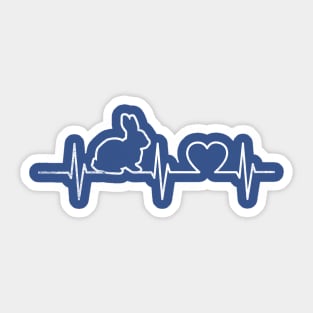 My Heartbeat Like A Rabbit Sticker